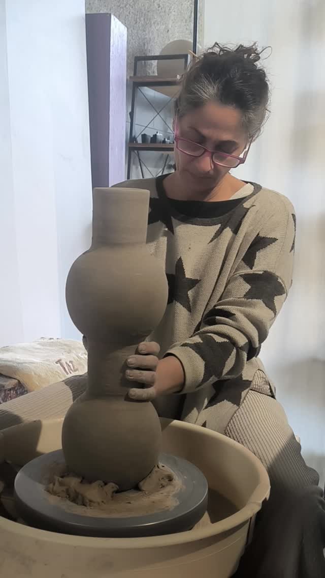 Working... Love ceramics!
#ilioupoli #ceramics #clayart #ceramicdesigner