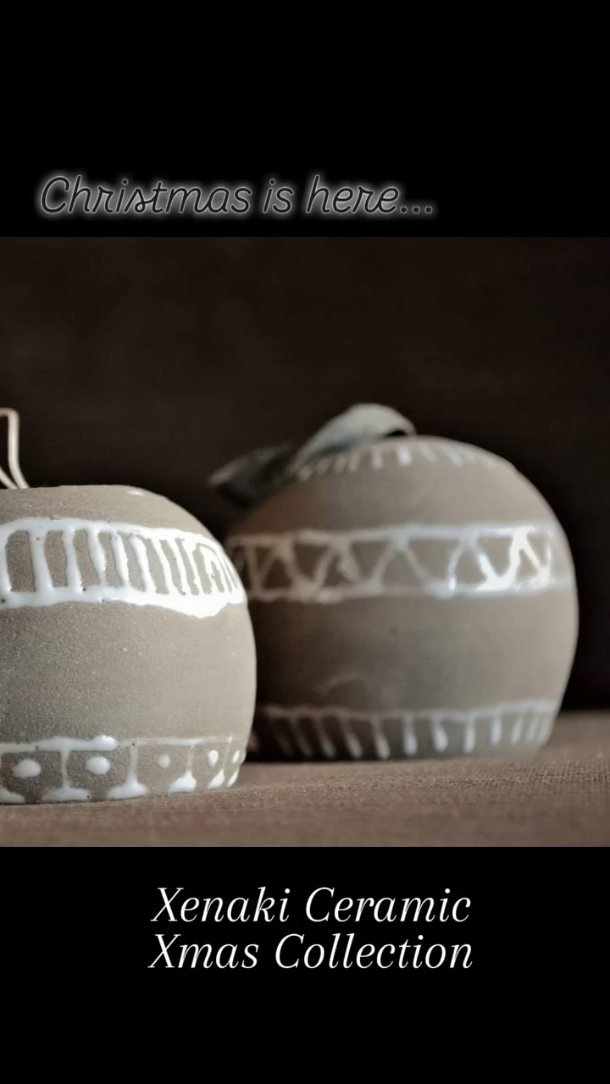 Ceramic Handmade Christmas 

#ilioupoli #ceramics #clayart #decoration #xmas